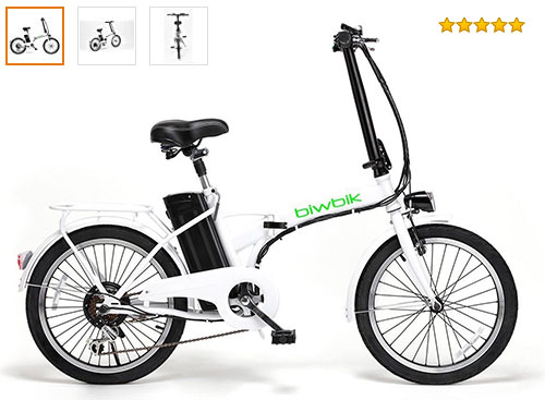 avis velo pliant electrique biwbik book 200